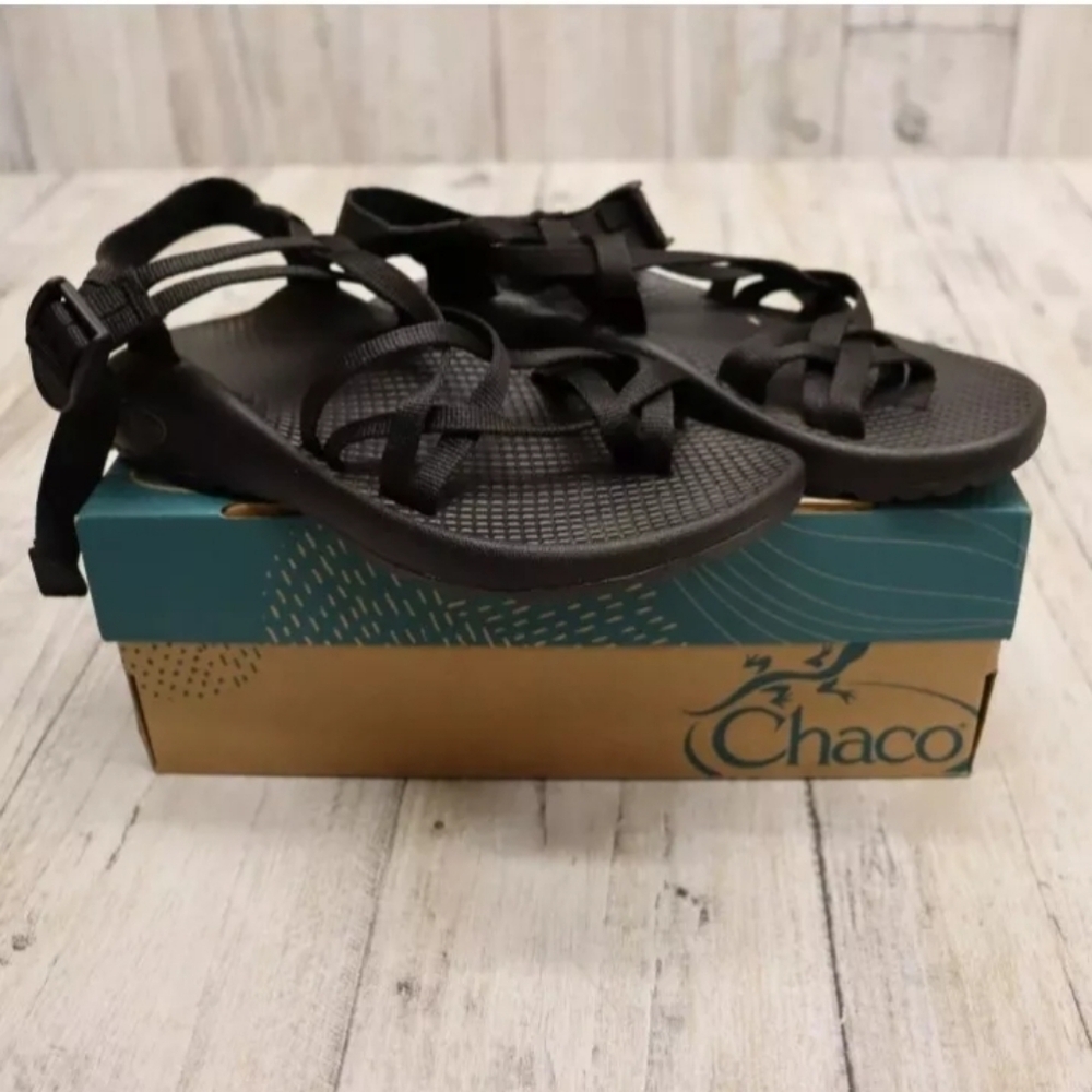 Chaco ZCloud X2 Sport Sandal Solid Black Womens Size 9 US J107320